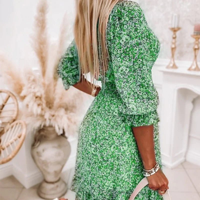 Sunna - Elegante Vestito Floreale
