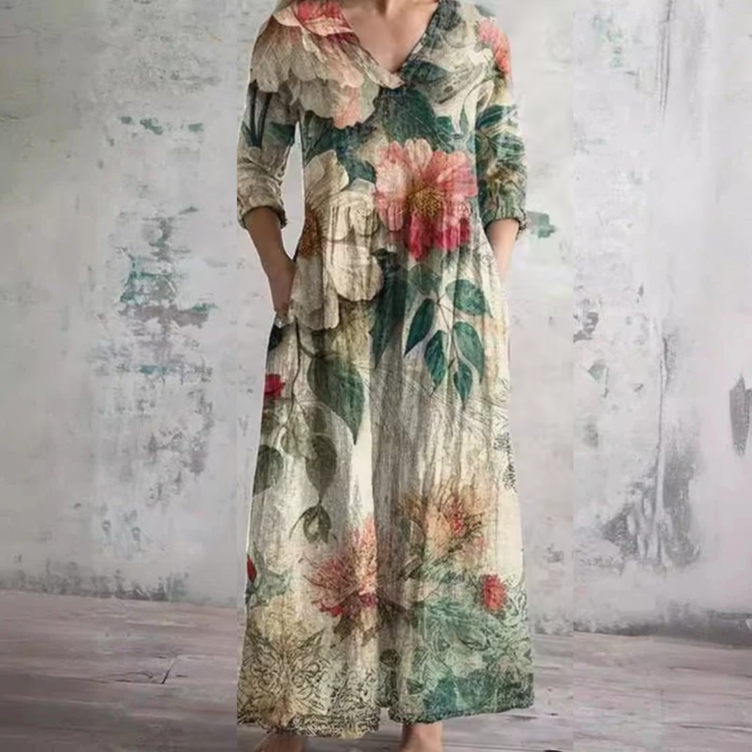 Rosa™ | Abito Estivo Floreale