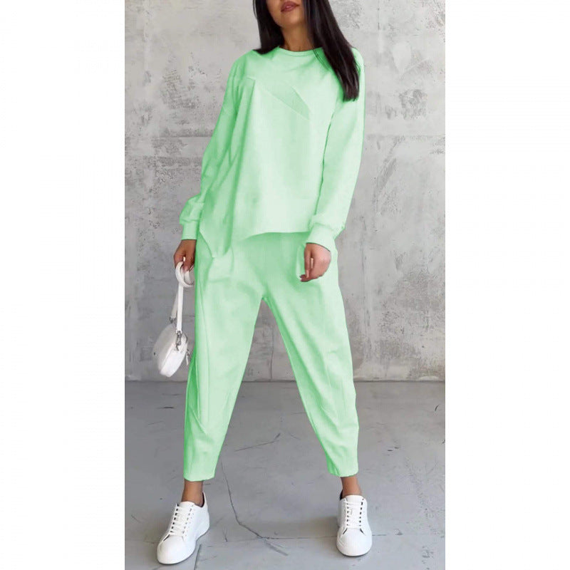 Alessia | Completo casual elegante con felpa e pantaloni