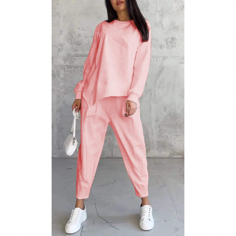 Alessia | Completo casual elegante con felpa e pantaloni