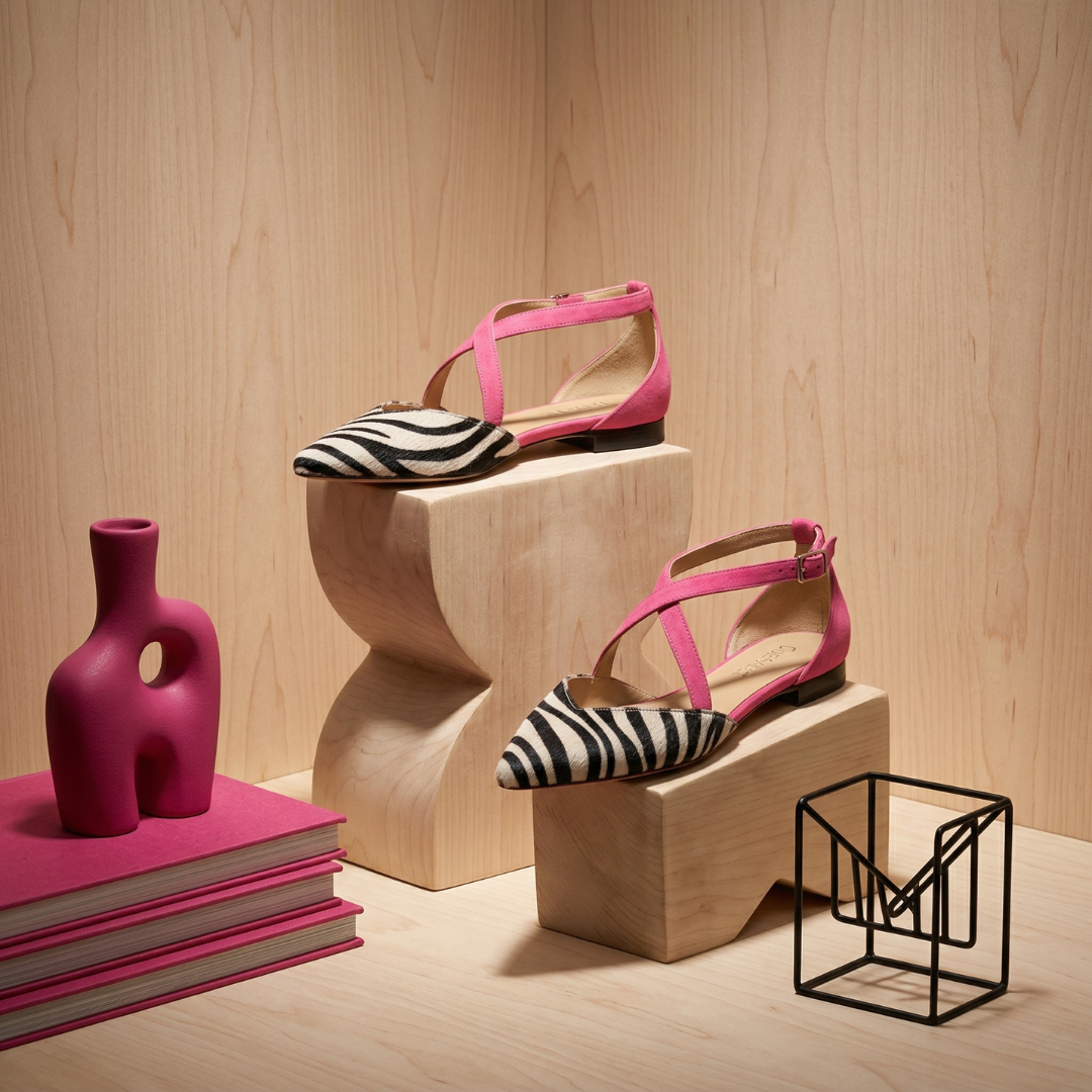 Allegra – Ballerine eleganti con cinturini incrociati