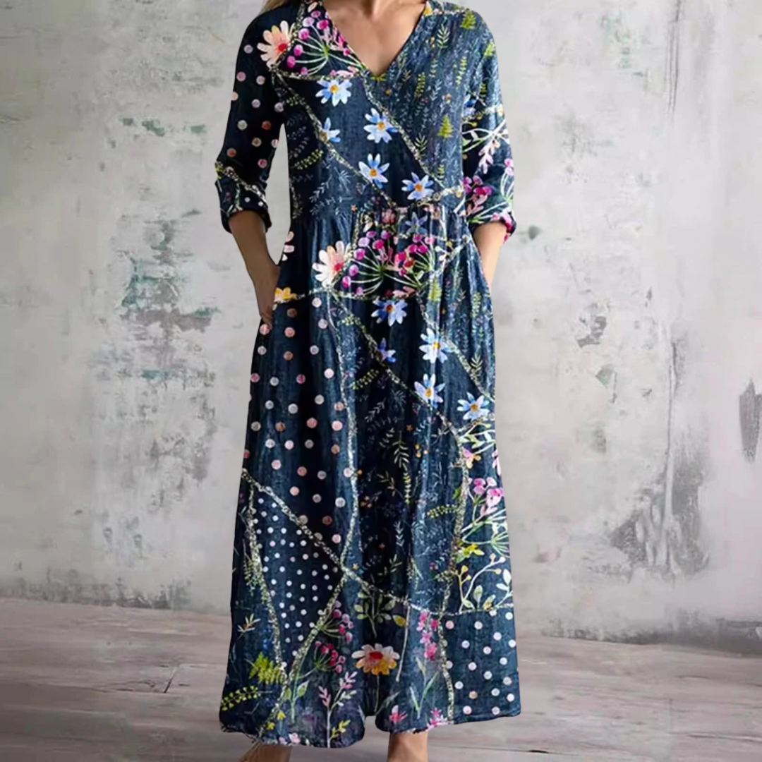 Linda™ | Vestito Estivo Floreale