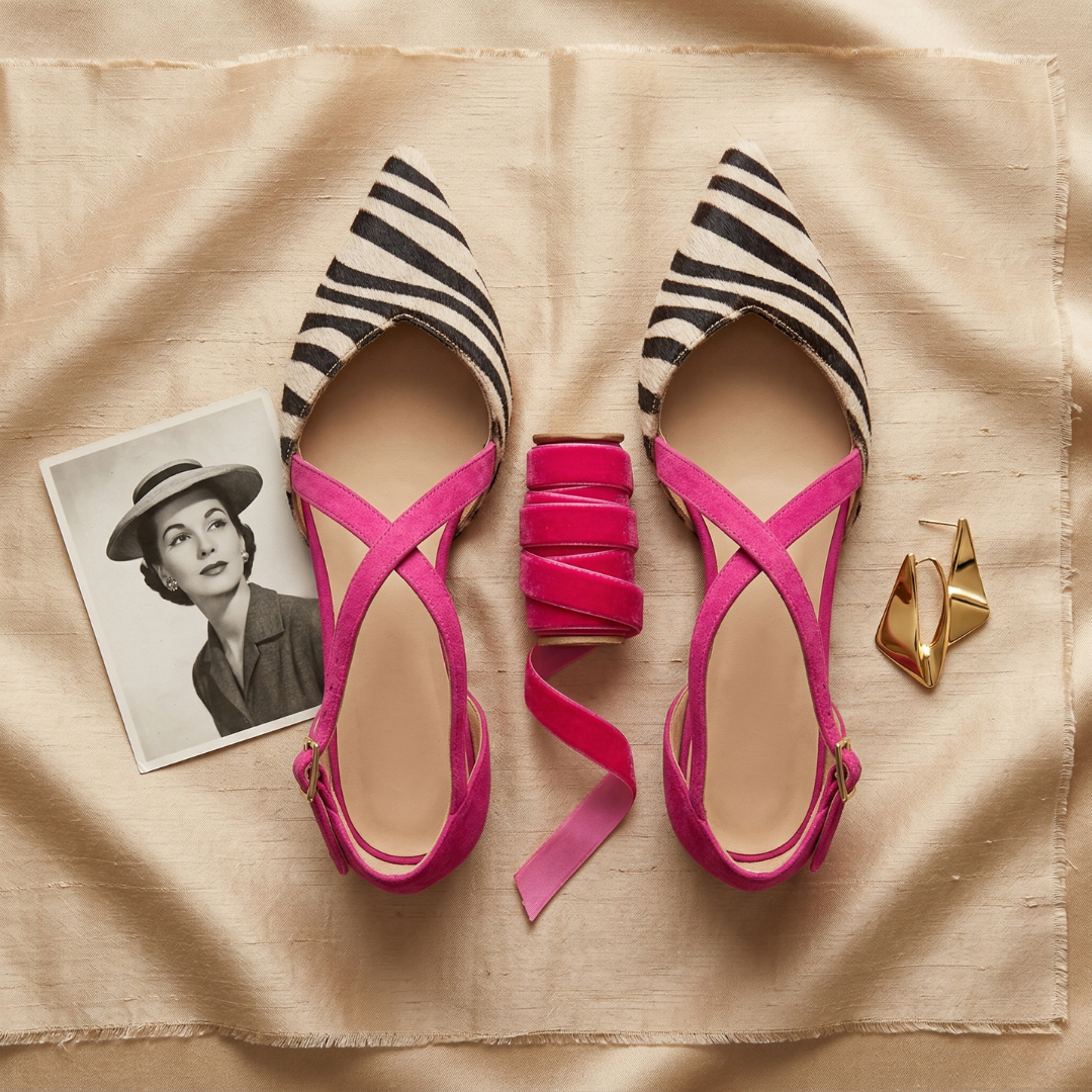 Allegra – Ballerine eleganti con cinturini incrociati