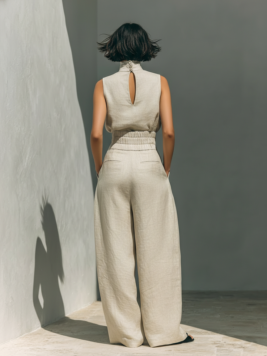 Marieta | Completo in Lino e Cotone