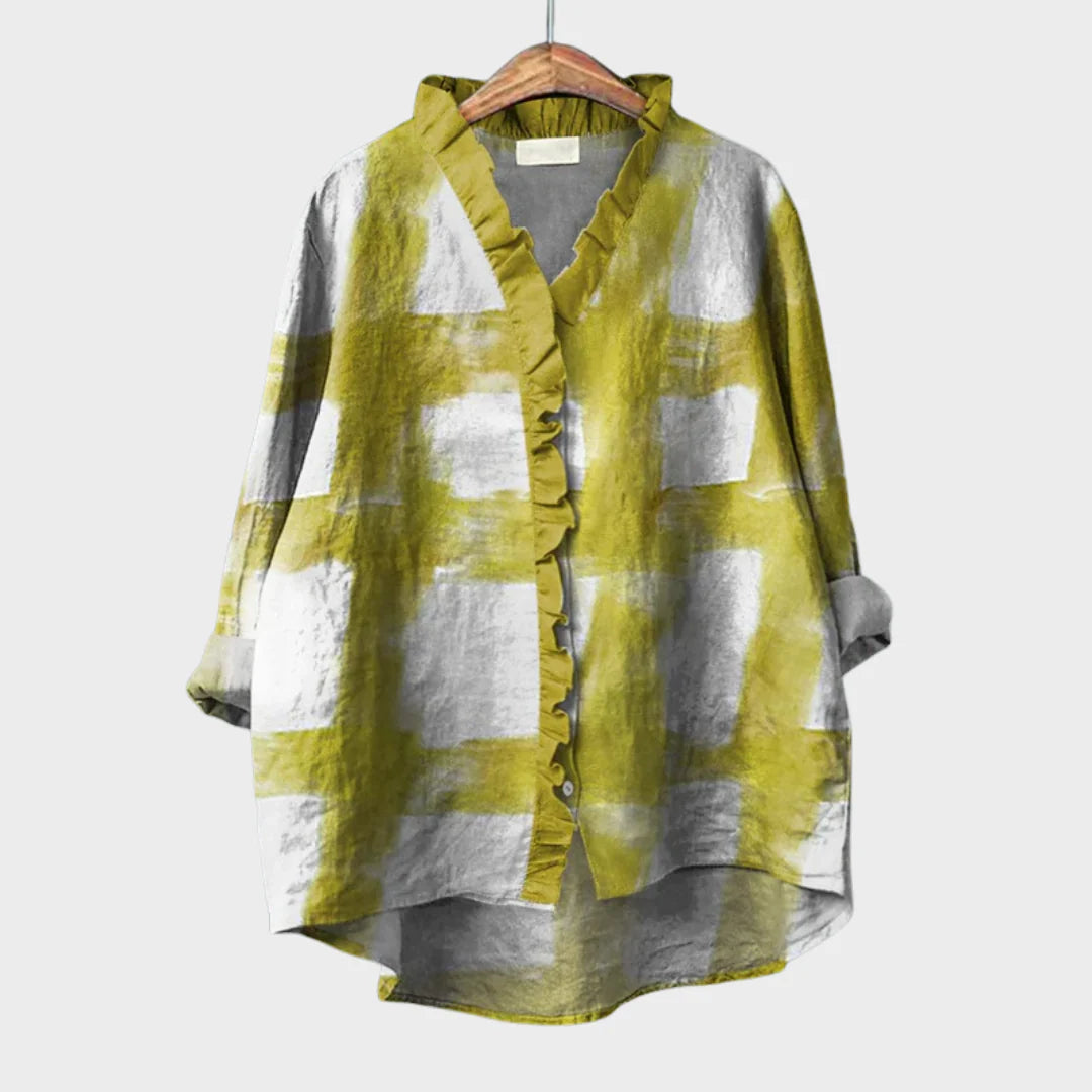 Melinda – Blusa Estiva Elegante e Comoda in Lino