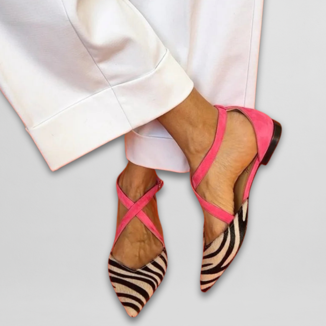 Allegra – Ballerine eleganti con cinturini incrociati