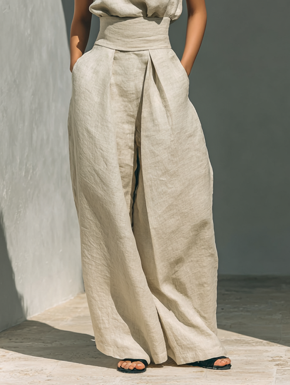 Marieta | Completo in Lino e Cotone