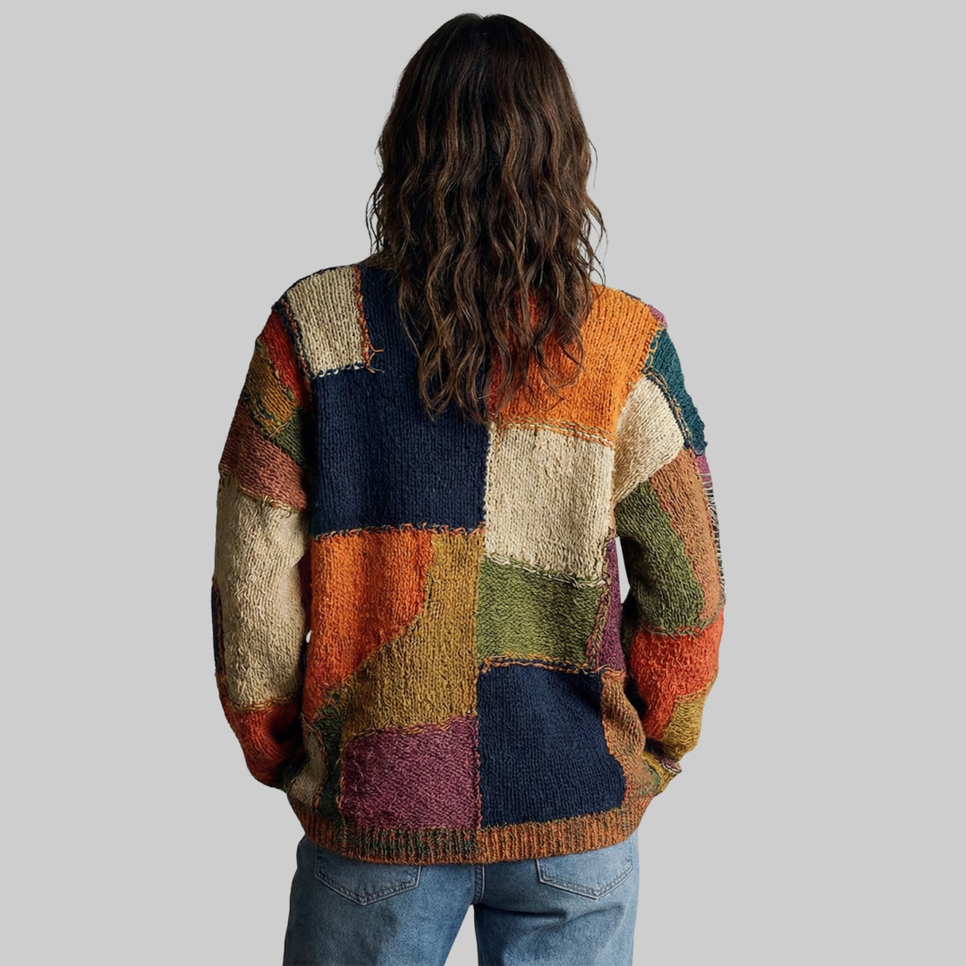 Zaira™ | Maglia artistica con motivo felino