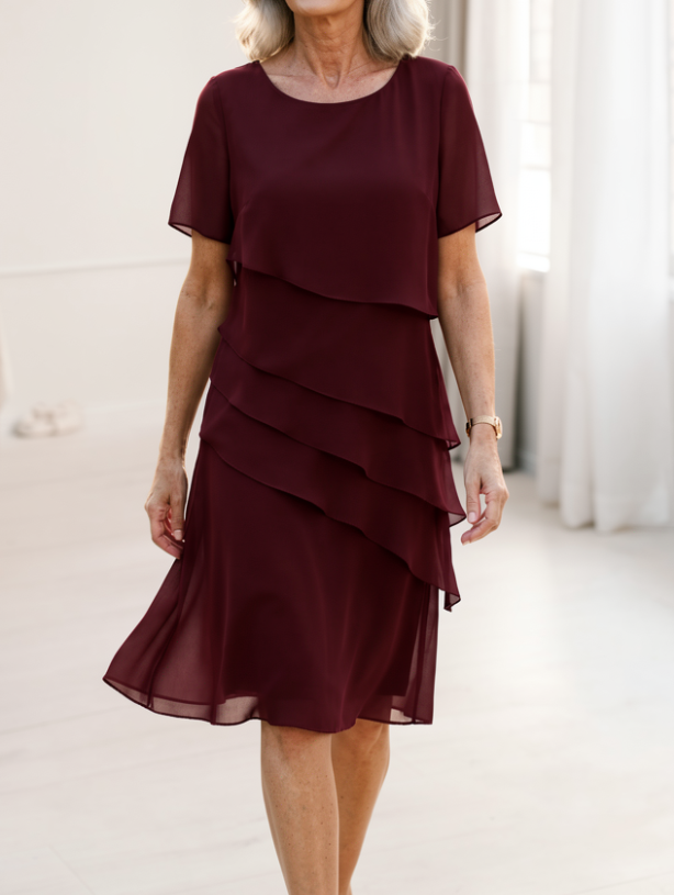 Juliette – Abito eleganza fluida con volant