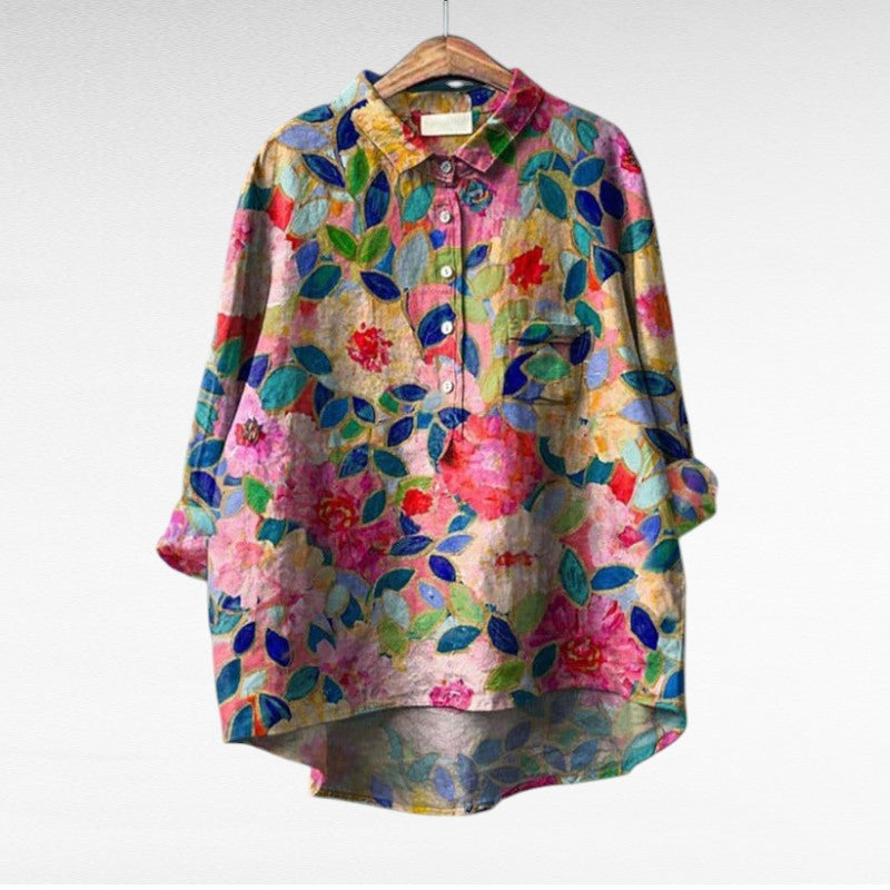Mirella - Elegante Blusa Vintage