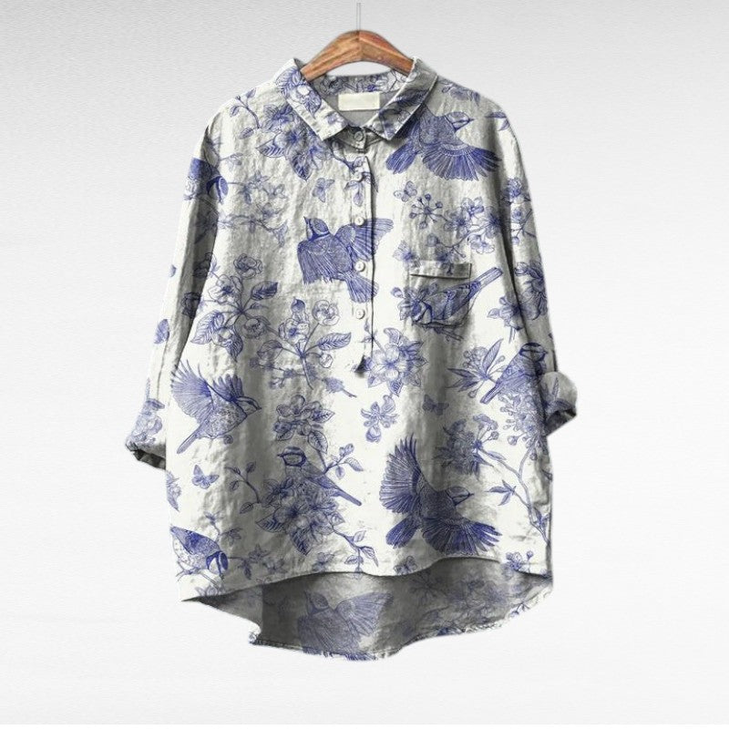 Mirella - Elegante Blusa Vintage