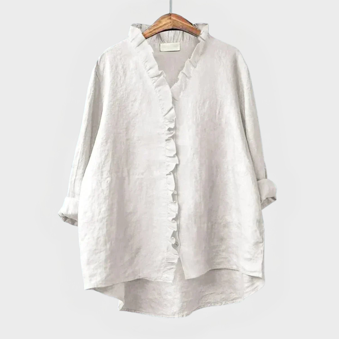 Melinda – Blusa Estiva Elegante e Comoda in Lino