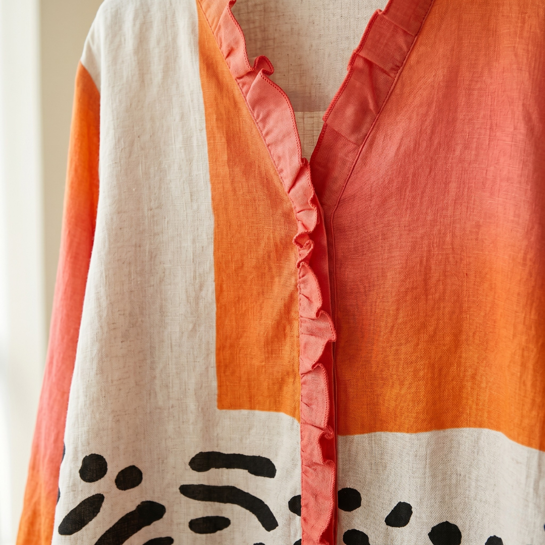 Melinda – Blusa Estiva Elegante e Comoda in Lino