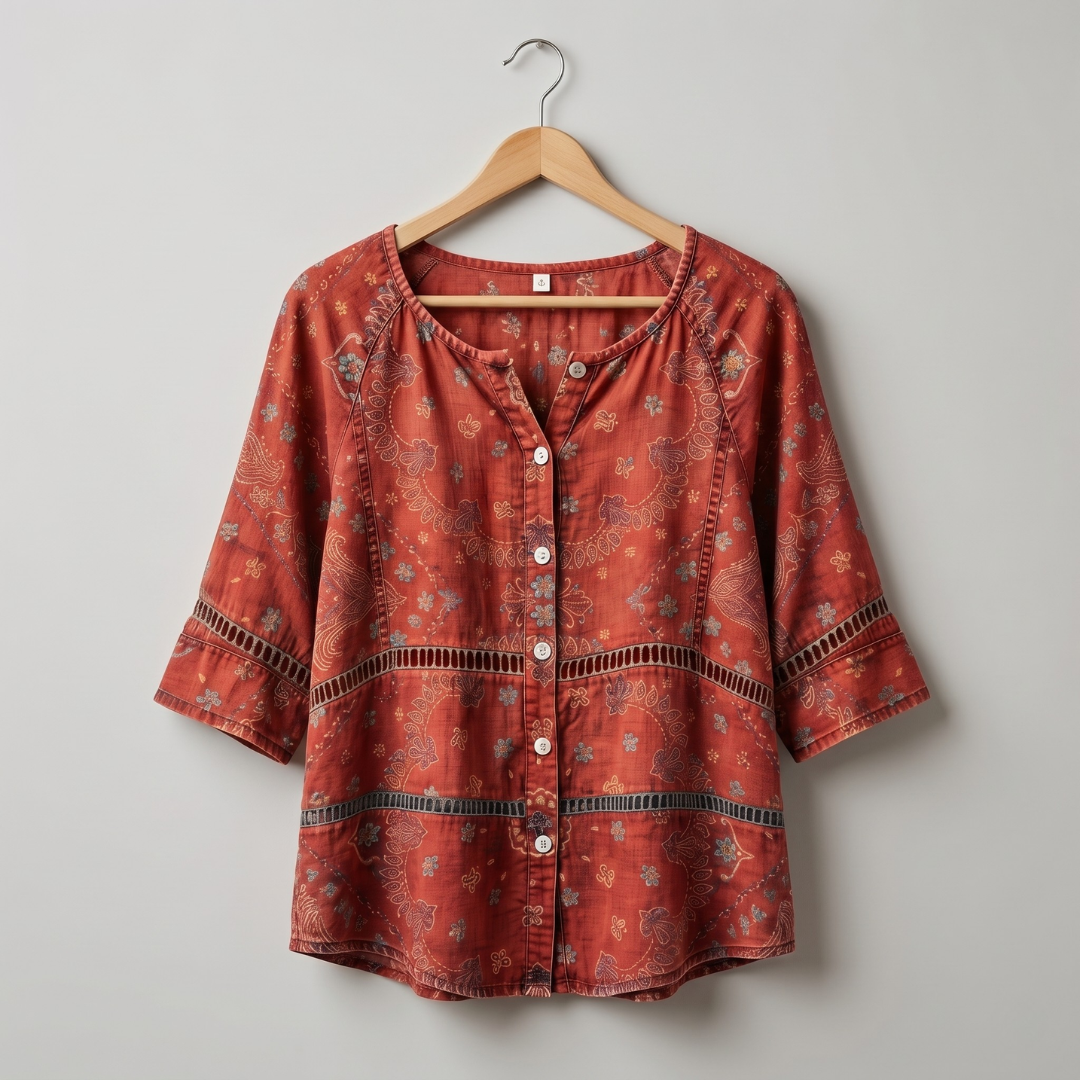 Rosalia | Blusa morbida boho elegante