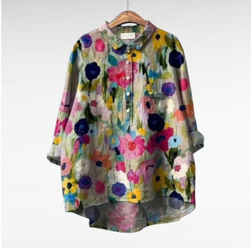 Mirella - Elegante Blusa Vintage