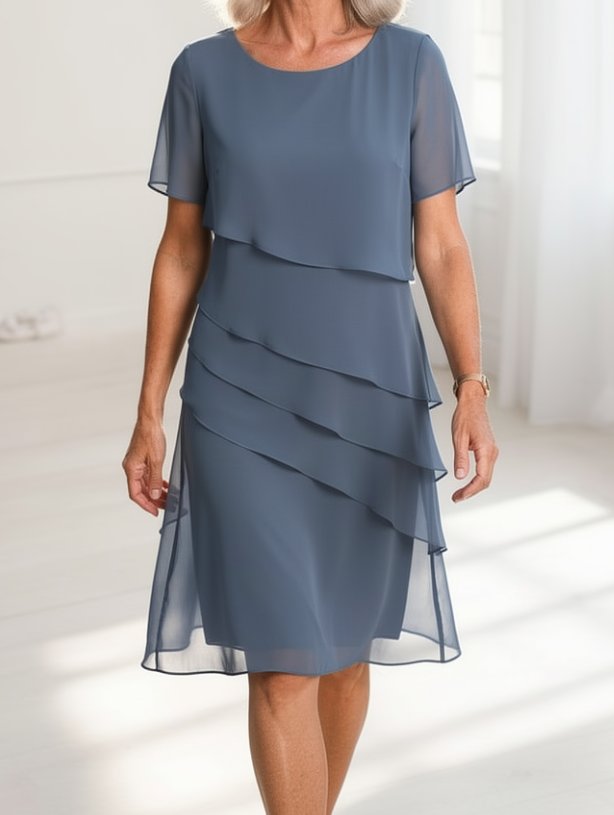 Juliette – Abito eleganza fluida con volant