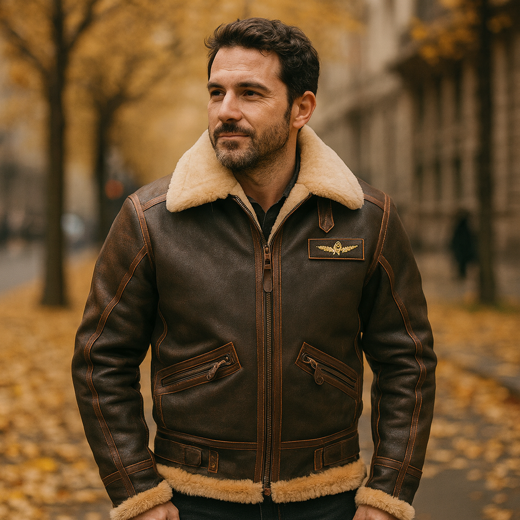 Falorini™ | Giacca aviator calda